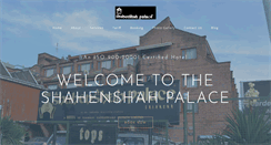 Desktop Screenshot of hotelshahenshahpalace.com